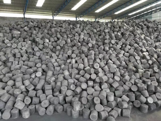 Popiół 10% uformowany koks Surowce do produkcji stali do topienia metali